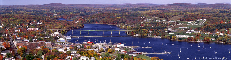 [Aerial view of Belfast]